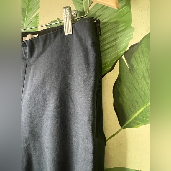 Everlane Trousers The Back Slit Navy Blue Size 6 - Picture 6 of 10